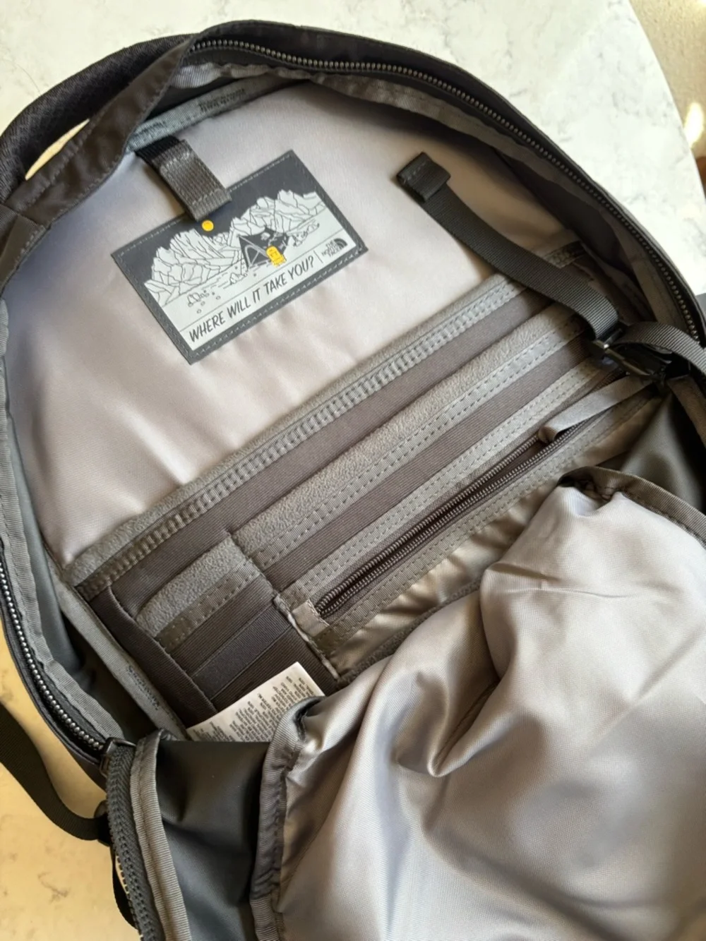New The North Face Black Fall Line Backpack - Men's